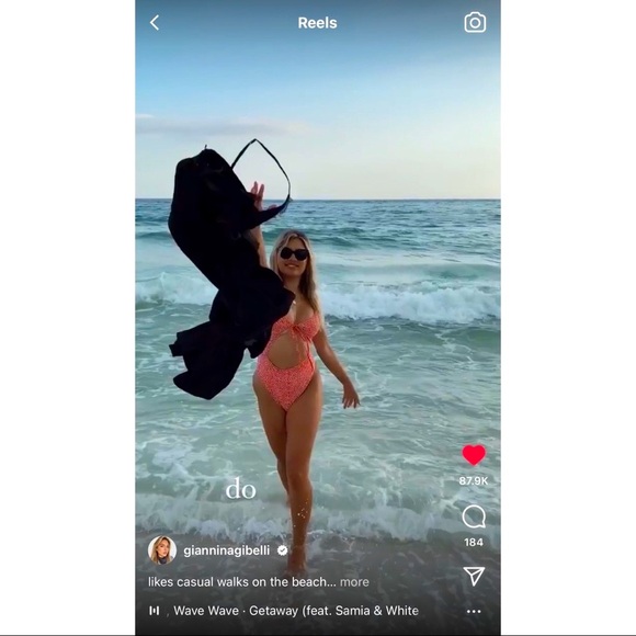 ASO Giannina Gibelli Love Is Blind Nasty Gal Wild Waters Animal Cut-Out Swimsuit - Picture 10 of 12